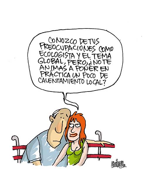 calentamiento local