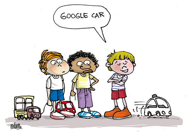 New Google Car